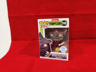 Funko 1140 TMNT Shredder GITD Pop Shop Exclusive