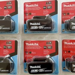 Makita BL1860B 18V LXT Lithium Ion 6.0 Ah Battery