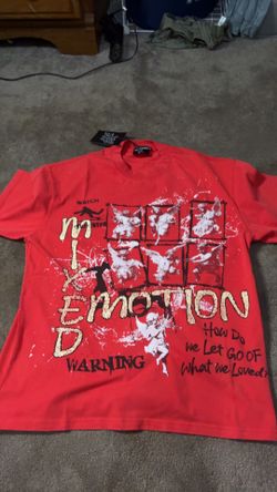 Mixed emotions t red