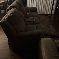 Couch, Recliner Still Works