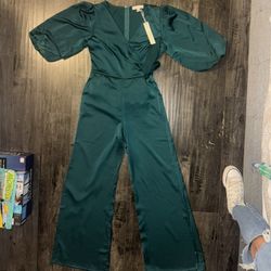 Green Jumpsuit,jumper , Christmas Jumpsuit,