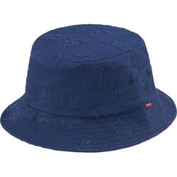 Supreme Lasered Twill Crusher Hat Navy S/M - SS23