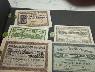 Old bank notes