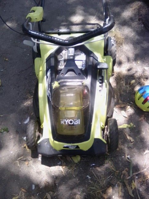 Ryobi Lawn Mower Needs Battery And Battery Charger But Works
