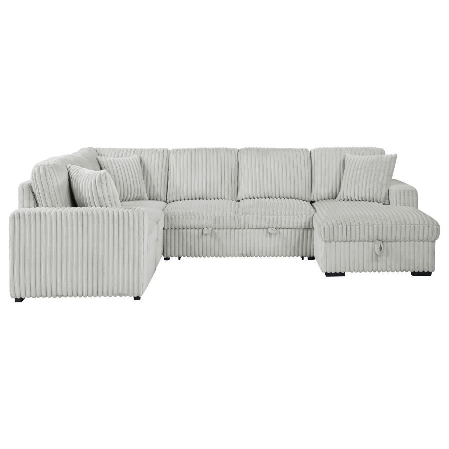 New Sleeper Sectional Couch! Includes Free Delivery 🚚! Free Assembly!