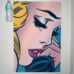 Large Popart Canvas 20" x 30"
