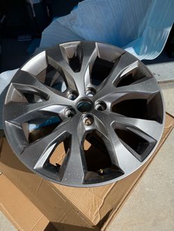 2026 Toyota Highlander Hybrid Limited OEM 20" Wheels