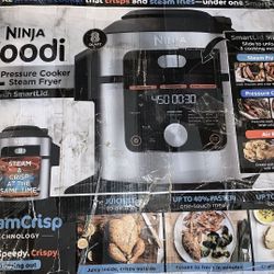 Ninja OL601 Foodi 14-in-1 8-qt. XL Pressure Cooker Steam Fryer with SmartLid