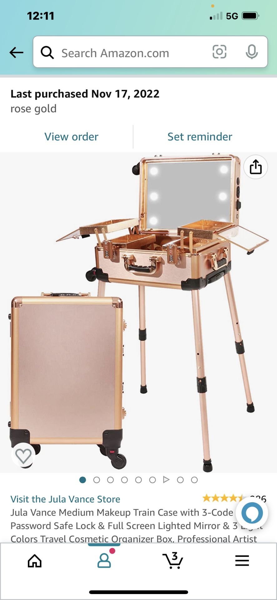 Make Up Portable Vanity