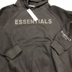Black Essentials Hoodie. M,L,   Only 