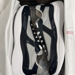 Prada America's Cup sneakers with patent leather Size Eu 44 / US 10
