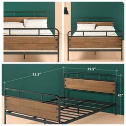 ZINUS Queen Platform Bed Frame (Brand New)