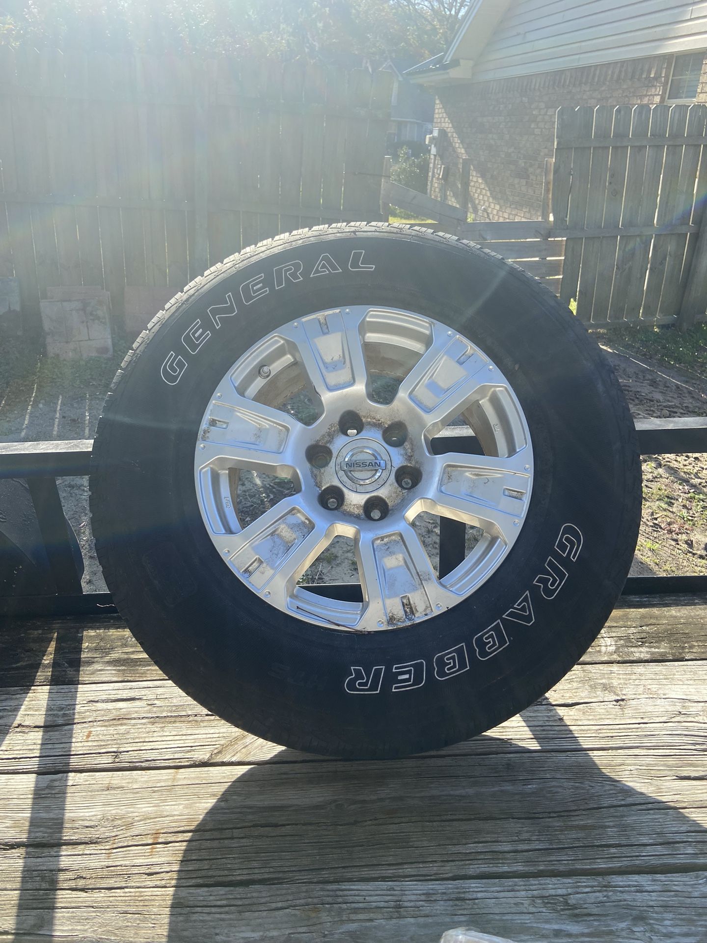 Nissan 18’ Tire And Rim