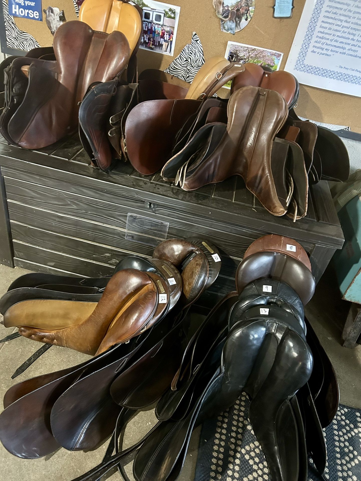 Support Local Horses This Winter — Saddles for Sale 🐴❄️