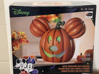 Disney Mickey Pumpkin Light Up & Musical Jack O Lantern Costco 2024 Sold Out