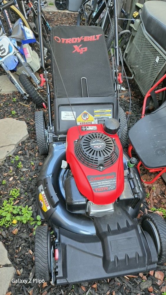 Troy-bilt Tb270xp Gas Lawn Mower With Honda GCV Engine