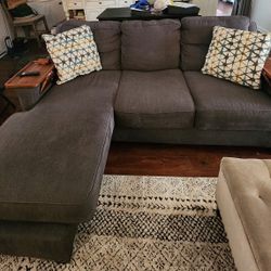 Moving Sale! Small Sectional  With Chaise