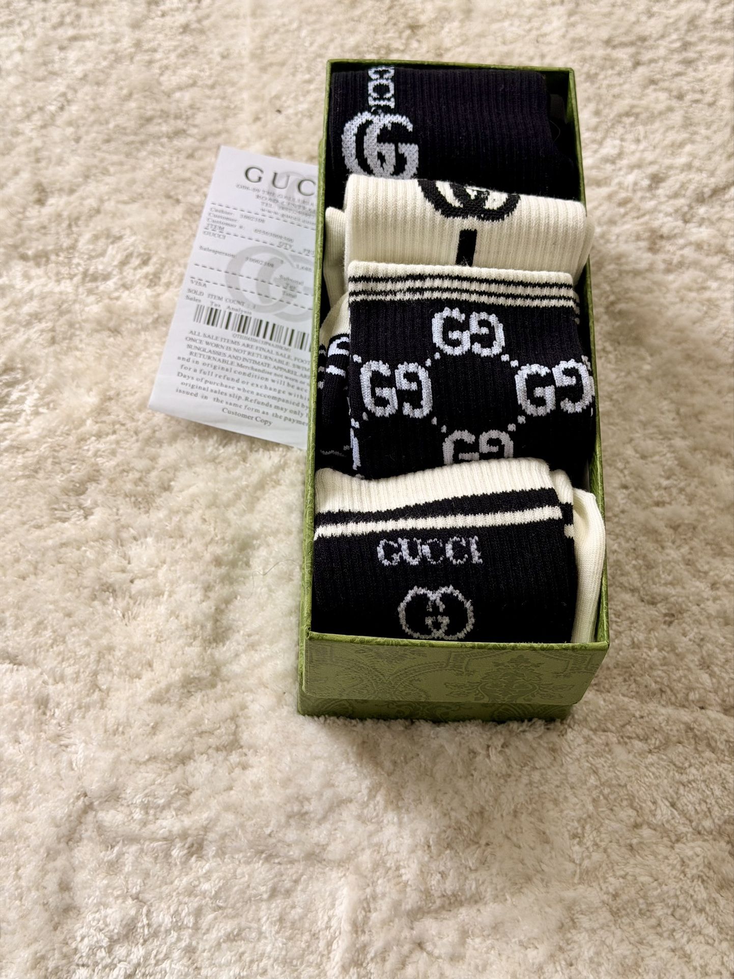 Gucci Socks- One Size- Unisex