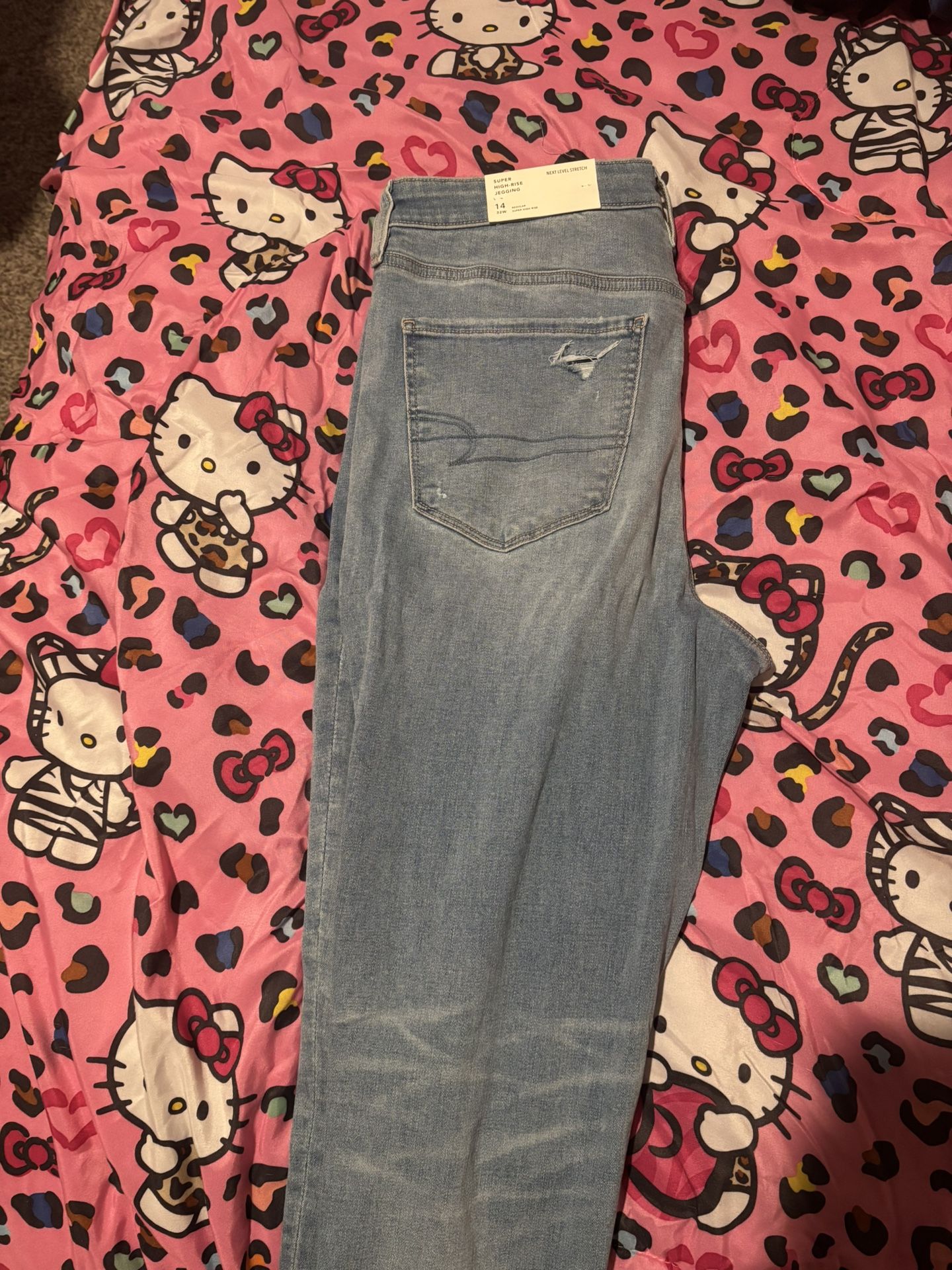 American Eagle High Rise Skinny Size 14