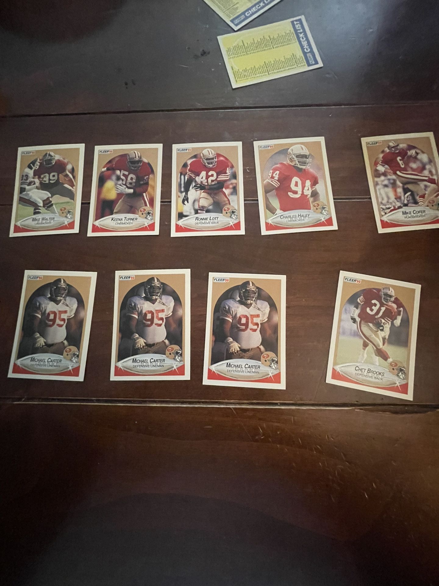 Baseball And Football Cards 