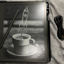 Kindle Scribe – 32GB – Premium Pen – Folio Stand Case – Excellent Condition