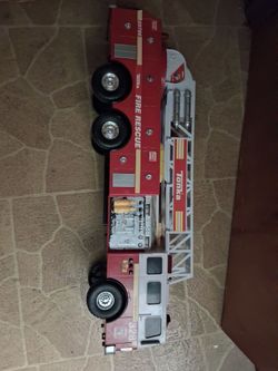 Tonka fire rescue truck