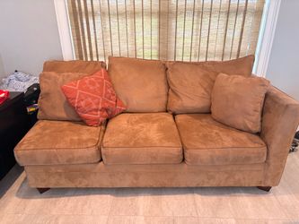 Brown sofa