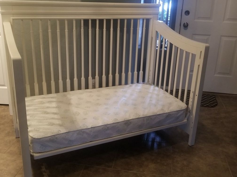 crib and mattress