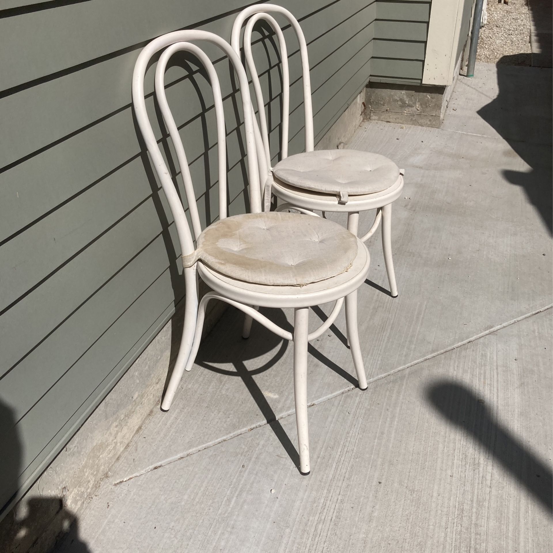 Set Of 2 Bistro Chairs 