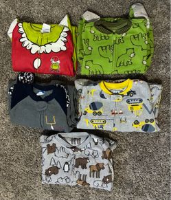 Little boys pajamas lot