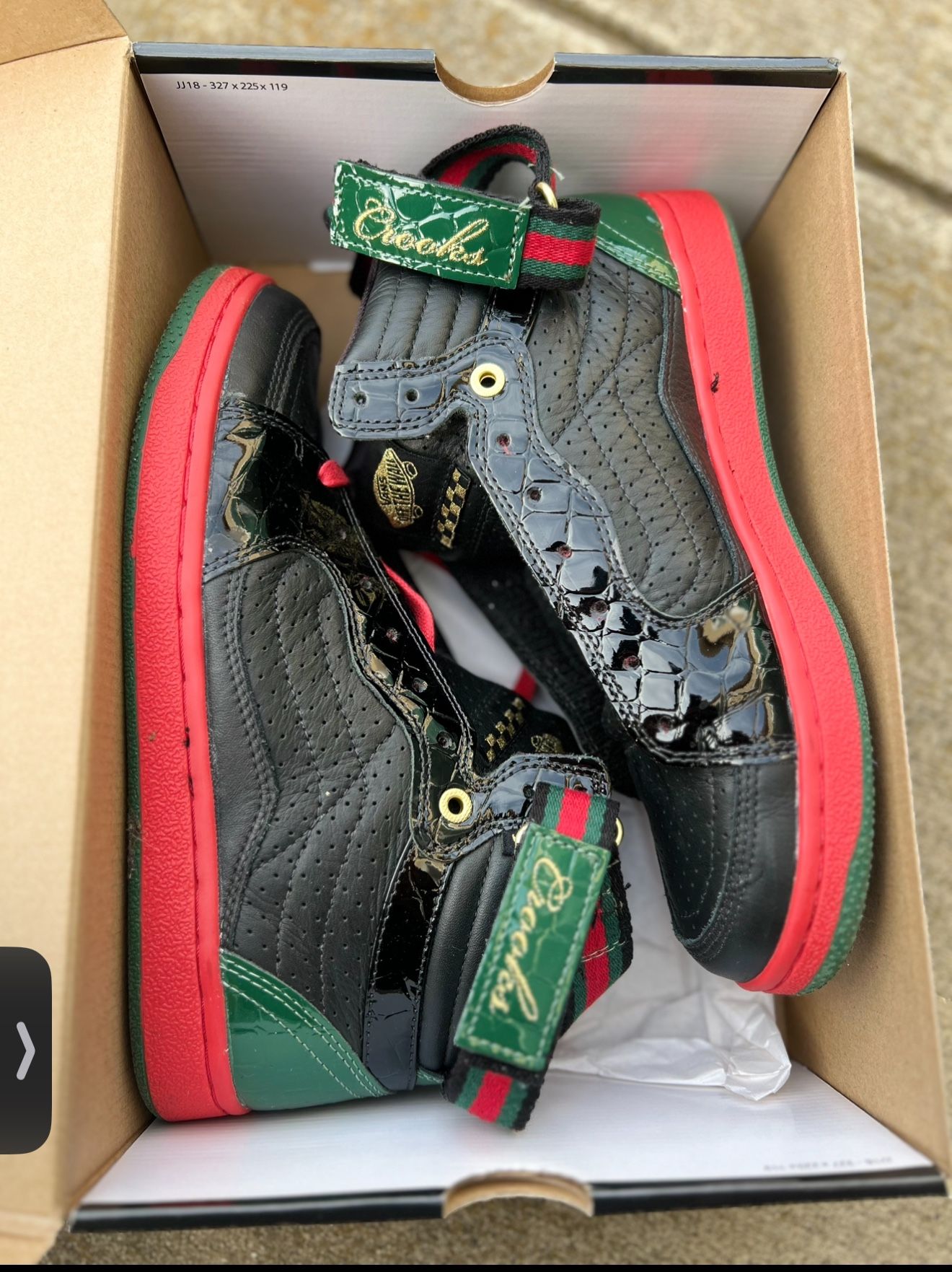 Vans 9.5 Crooks And Castle