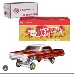Hot Wheels RLC ‘64 Chevy Impala  (Red)