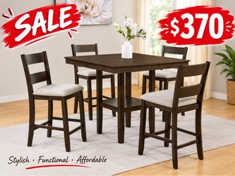 Counter Height Dining Set – SALE $370