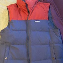 Patagonia Reversible Bivy Down Vest - Men’s Medium