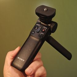 Sony GP-VPT2BT Bluetooth Shooting Grip Vlogger with Remote Commander 