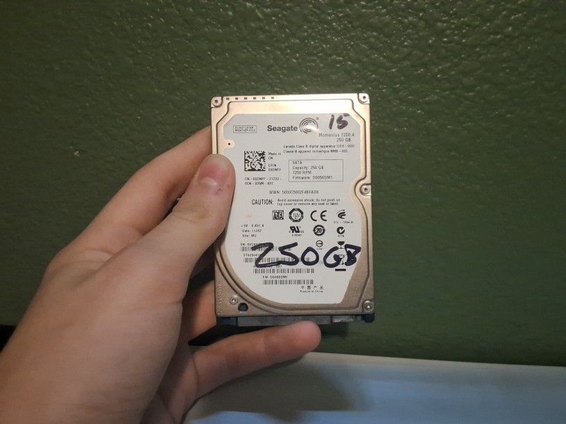 Seagate Momentus 250GB Hard drive
