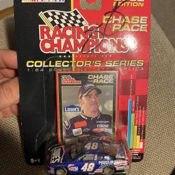 Signed (auto) Jimmy Johnson 1/64 Scale Die Cast