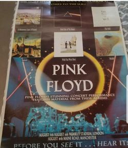 Rare XL Pink Floyd Posters 