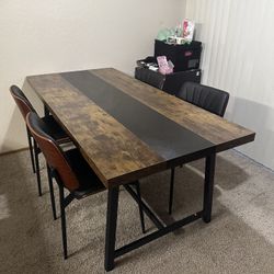 Table & 6 Chairs 
