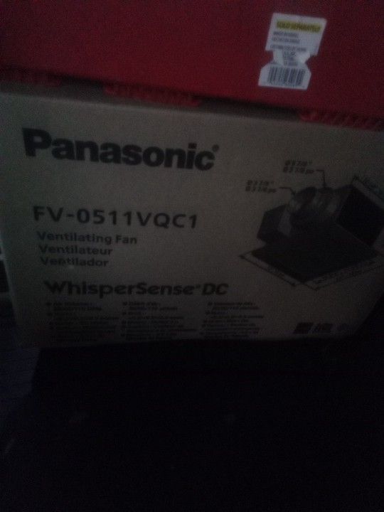 Panasonic Whisper Senser DC Vents