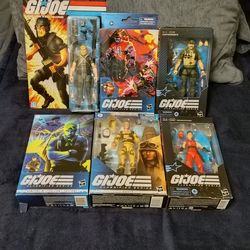 Gi joe figures lot new