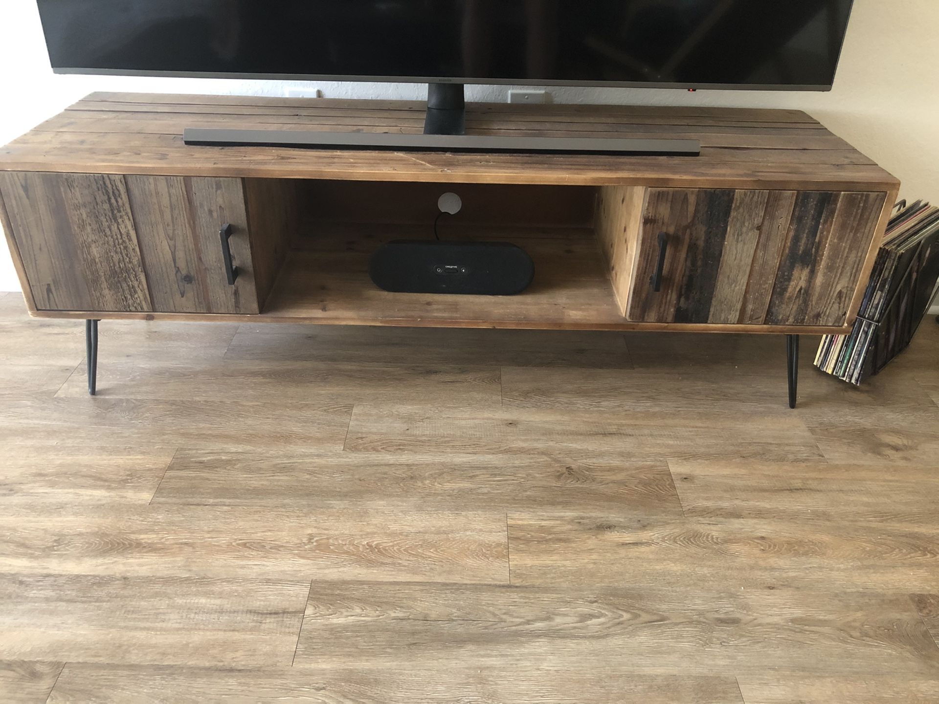 Rustic/Industrial TV Stand