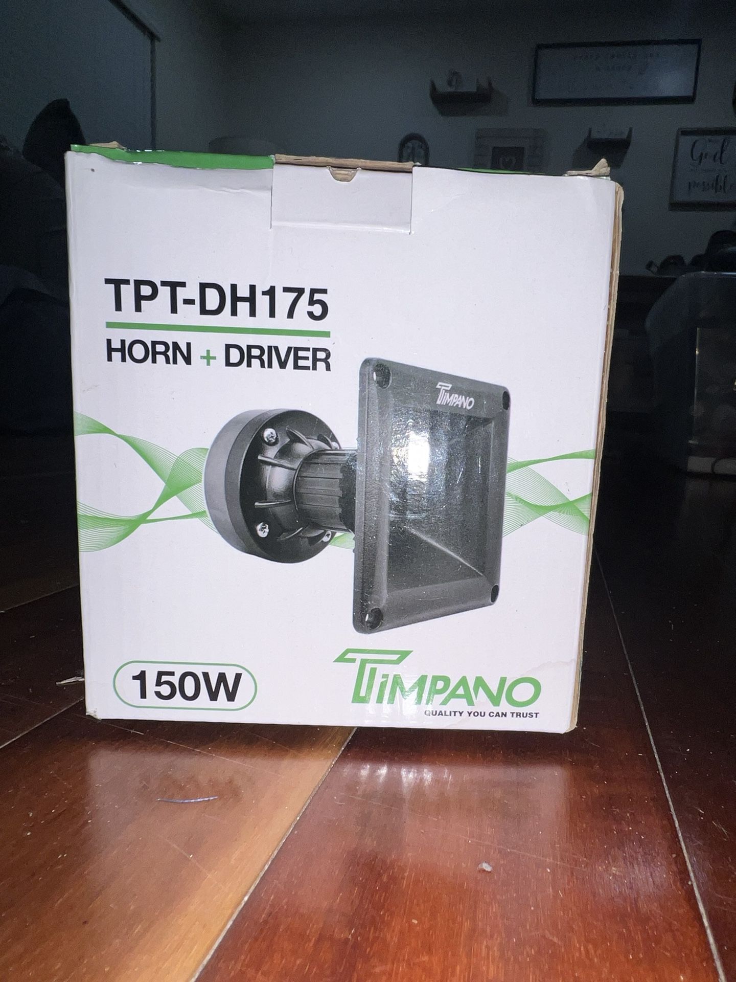  Just One- Timpano TPT-DH175 1" Ferrite Compression Driver 1in Exit Waveguide Pro Audio