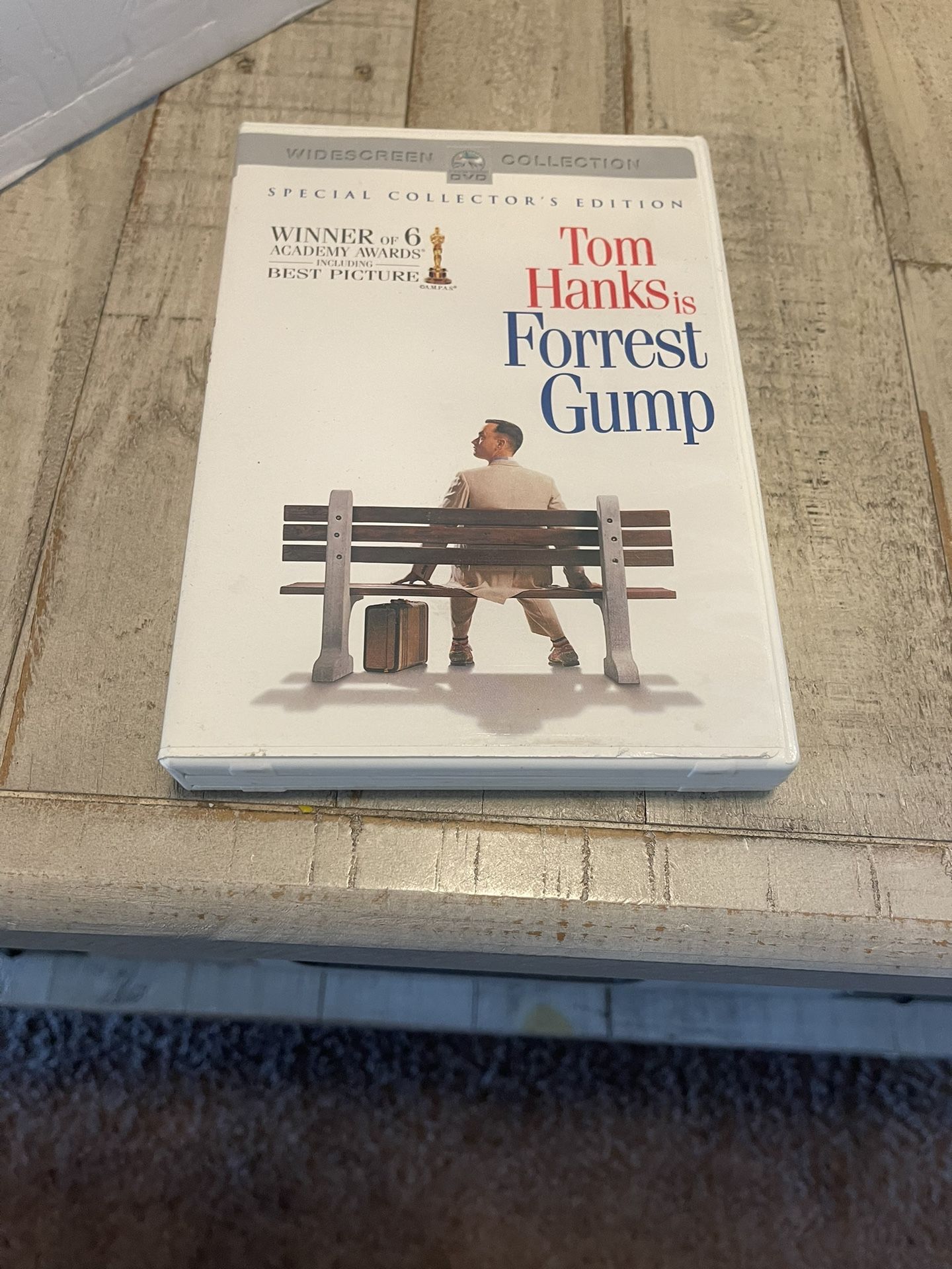 Forrest Gump (DVD, 2001, 2-Disc Set, Collectors Edition- Sensormatic) Fast Ship