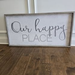 Our Happy Place
Dimensions: 21" x 41.0" x 1.2"