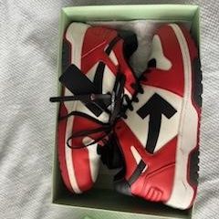 Off White Red Shoes