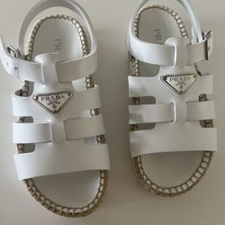 Brand New Never Worn Prada Sandals Size 8