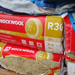 Rockwool R30 24-in Cavity 2x8 30 Ft Of Coverage Per Bag What Are You Doing