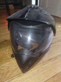 Full Face Motorcycle Helmet Black