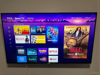 65” TCL Roku Smart TV